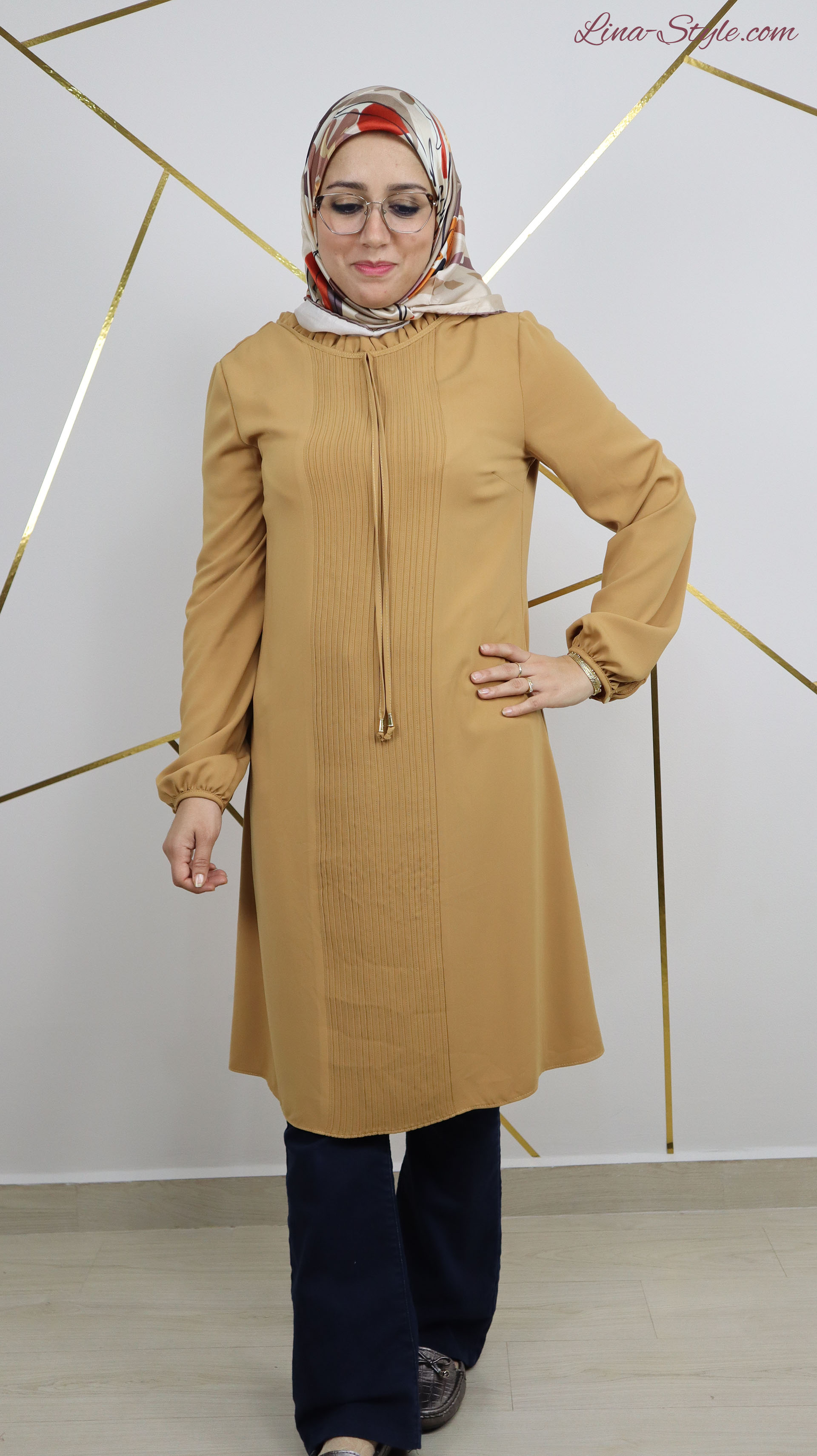 Tunique moutarde 0322