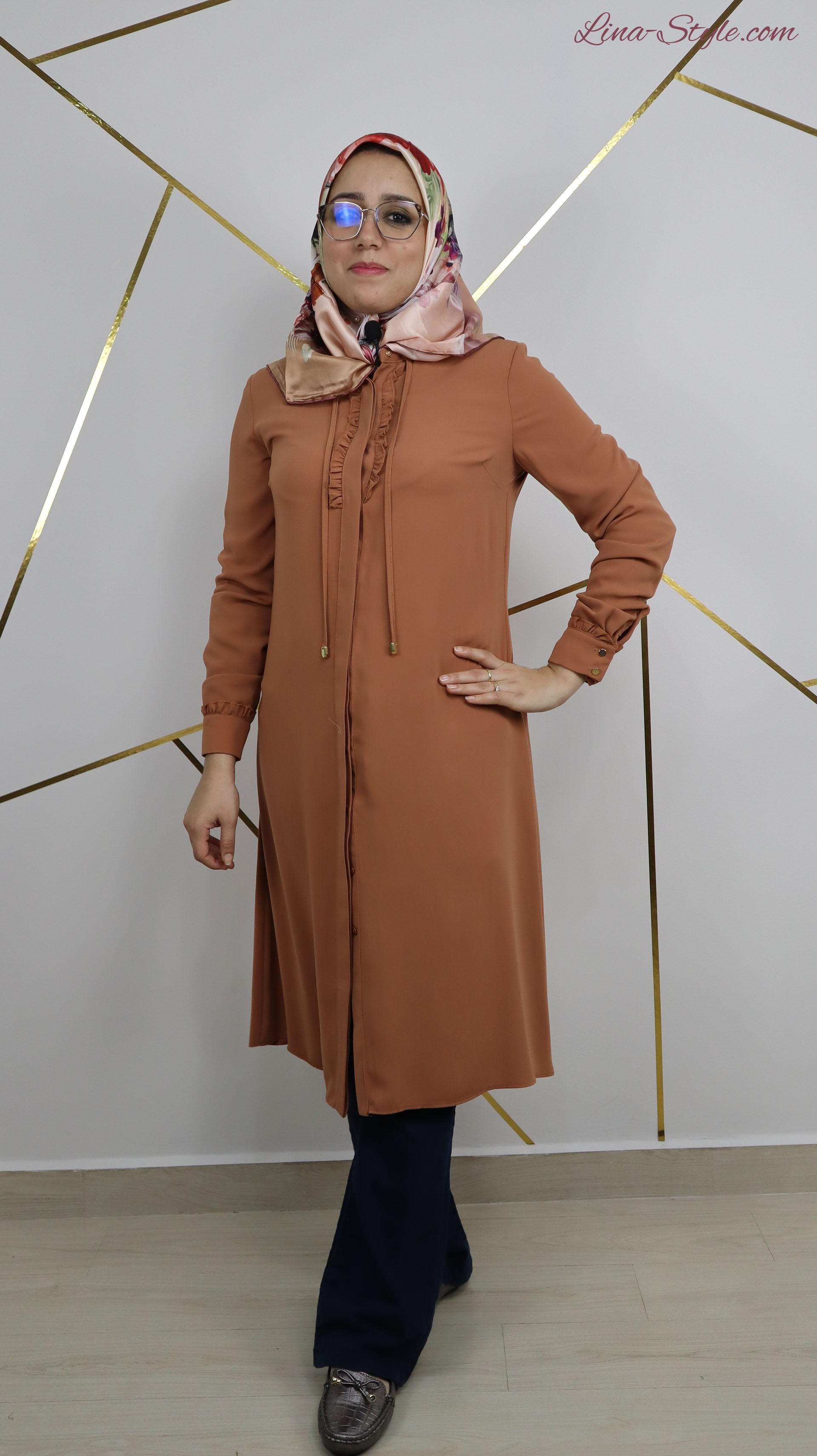 Tunique rouge brique 0322