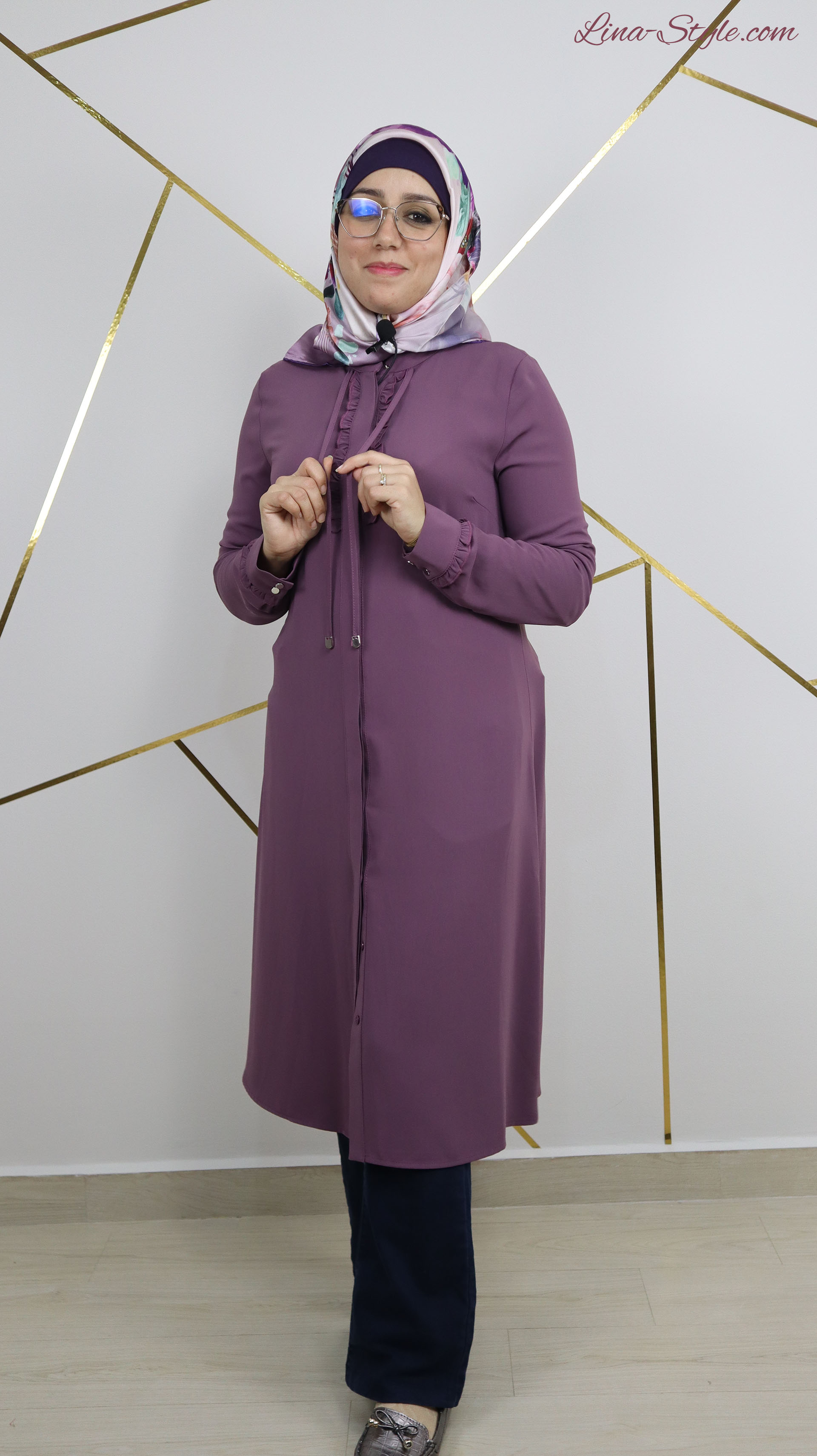 Tunique mauve 0322