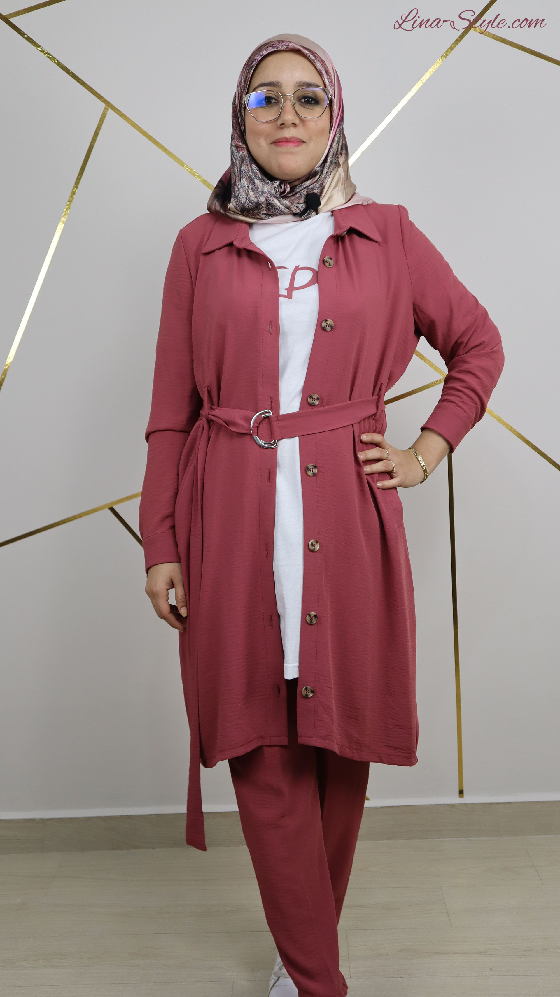 Ensemble rose 3 pièces