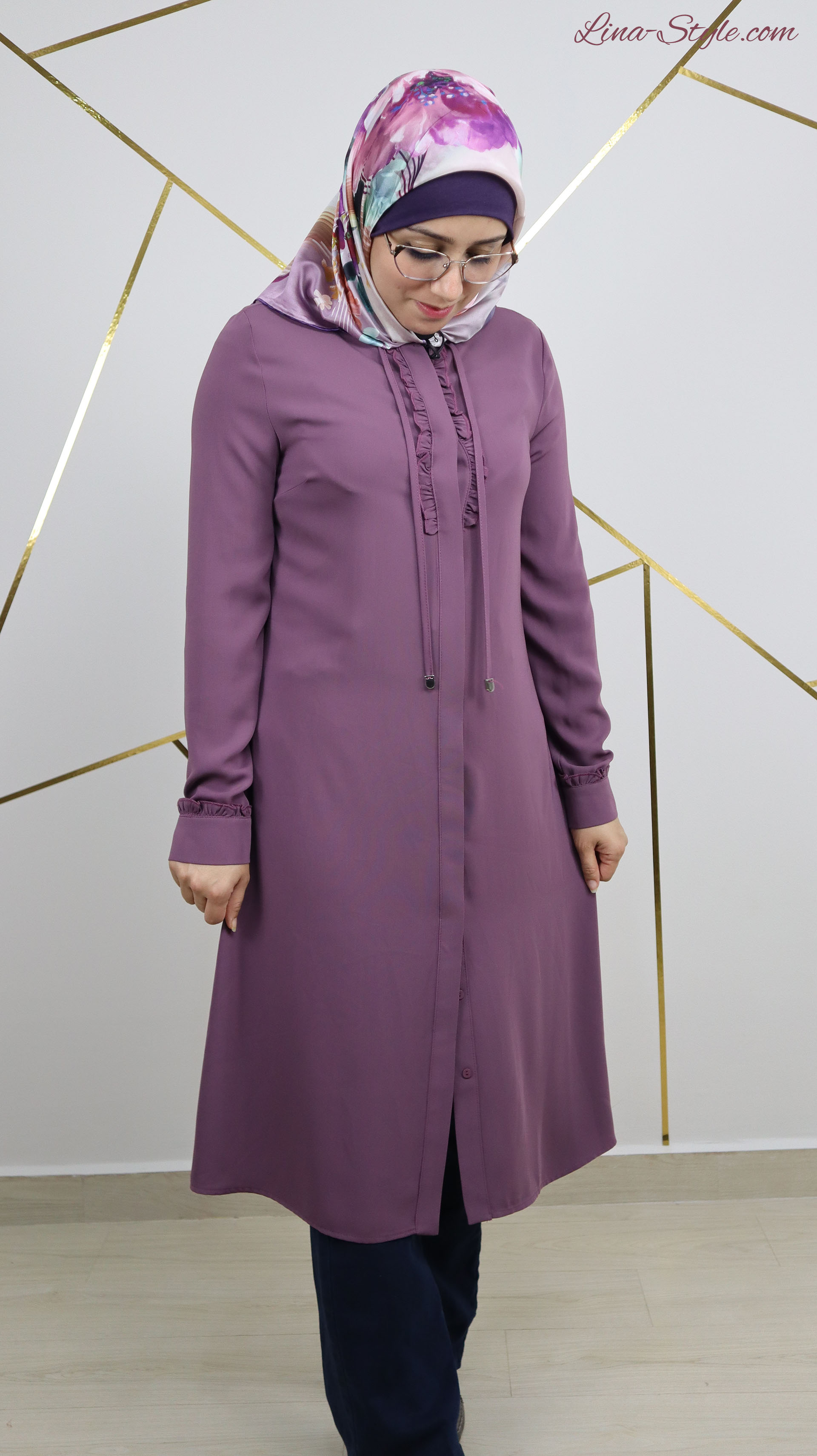 Tunique mauve 0322