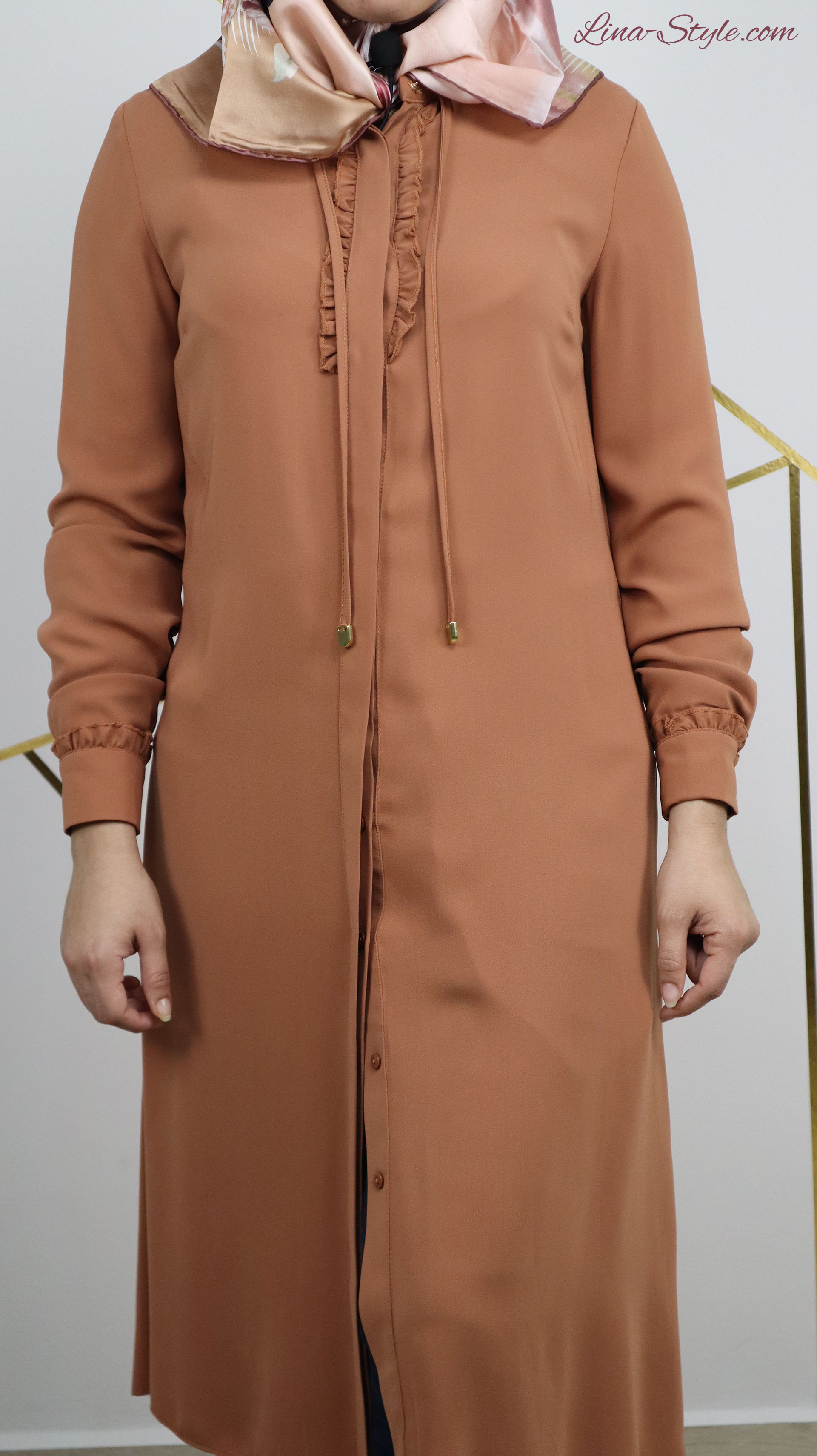 Tunique rouge brique 0322