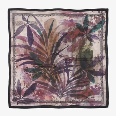 Foulard Élégance - viscose - natural