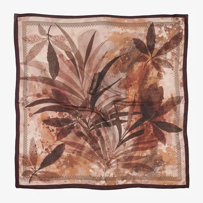 Foulard Élégance - viscose - natural